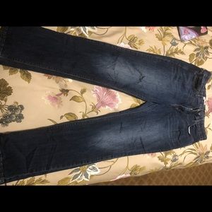 Levi’s perfect waist 525 straight leg jeans